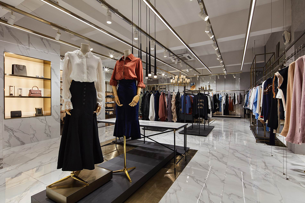 服裝店裝修設(shè)計布局圖,服裝店裝修設(shè)計布局