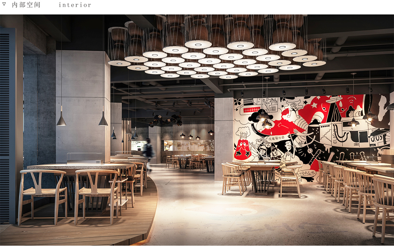 燒烤店裝修實景圖,燒烤店裝修案例圖