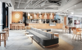 奶茶店空間設(shè)計(jì)案例圖,奶茶店空間設(shè)計(jì)實(shí)景圖