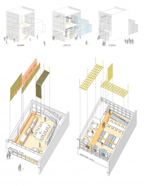 主題餐廳空間設計平面圖,主題餐廳裝飾平面圖