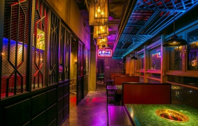 火鍋店裝飾實(shí)景圖,火鍋店裝飾效果圖