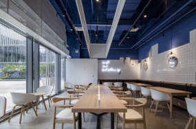 咖啡館裝飾圖片,咖啡館裝飾案例圖
