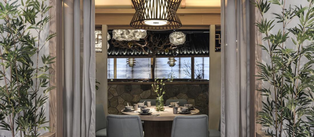 飯店空間設(shè)計(jì)效果圖,飯店裝飾圖片