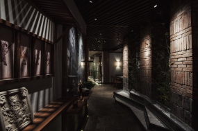 火鍋店空間設(shè)計效果圖,火鍋店空間設(shè)計圖片