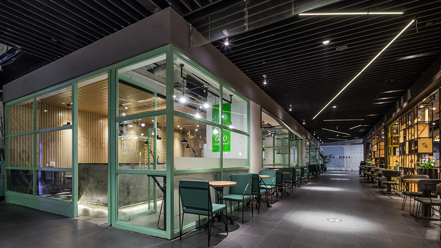 沙拉店裝修設計效果圖,沙拉店裝修設計圖片