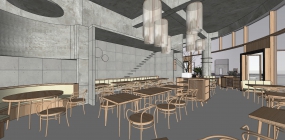串串店鋪空間設(shè)計布局圖