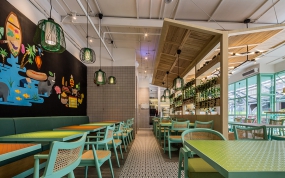  越南粉飯店設(shè)計(jì)實(shí)景圖