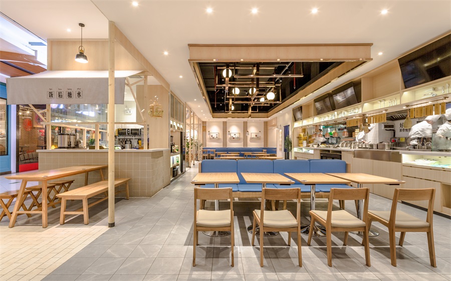  快餐店設(shè)計(jì)案例圖,快餐店設(shè)計(jì)布局圖