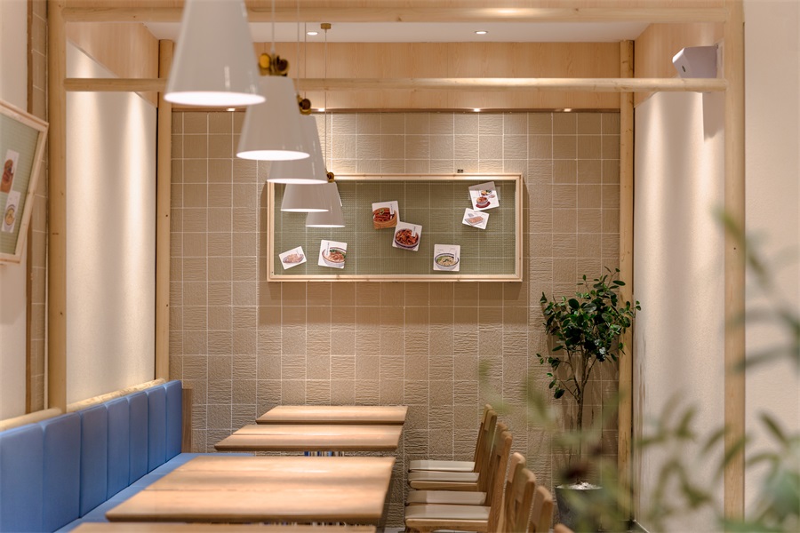 快餐店裝飾實(shí)景圖,快餐店裝飾案例圖