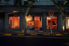 奶茶店裝修設計圖片