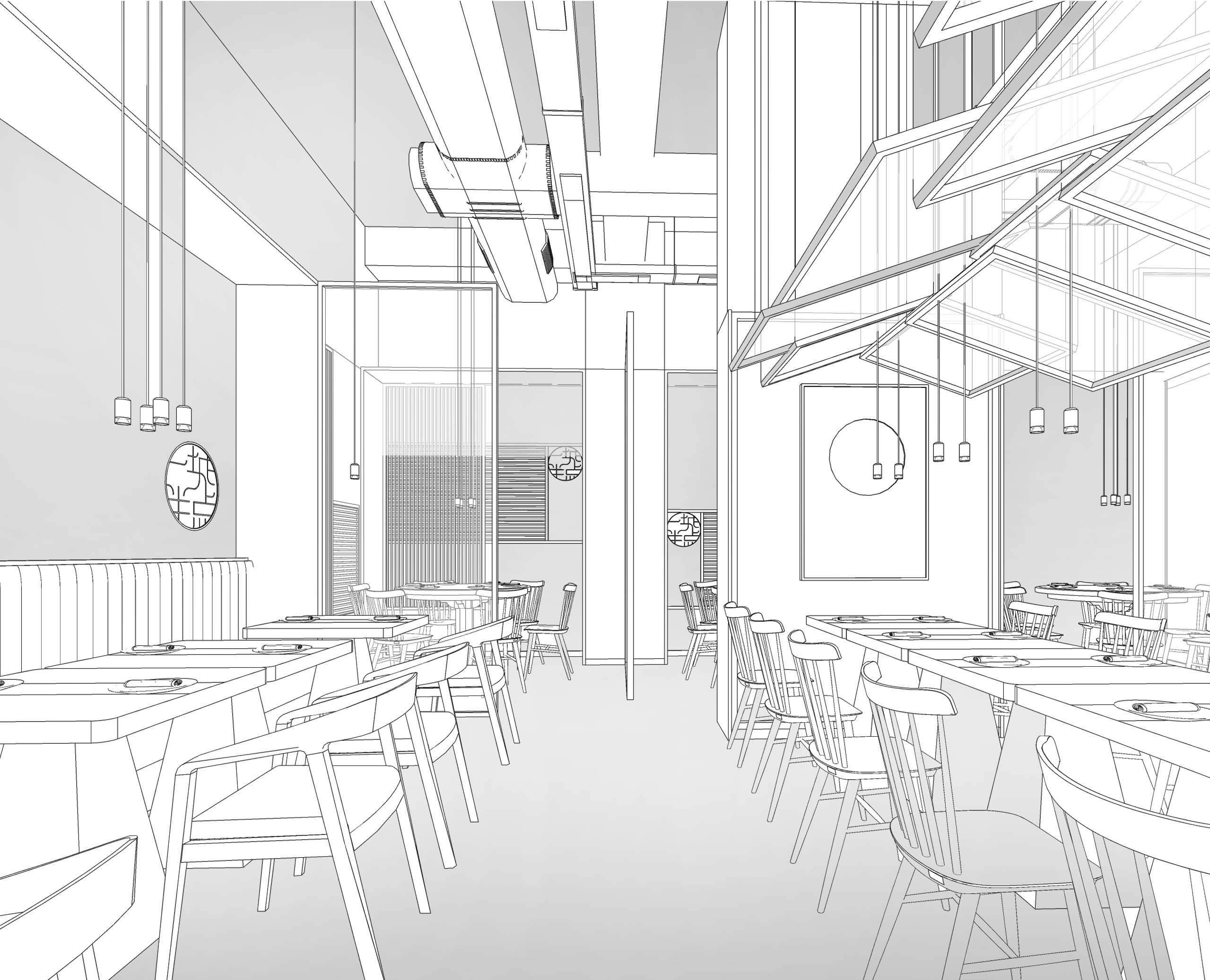 快餐店裝修設(shè)計(jì)平面圖,快餐店設(shè)計(jì)平面圖