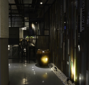 火鍋店裝飾案例圖,火鍋店裝飾布局圖