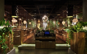 火鍋店店面裝飾效果圖, 火鍋店店面裝飾實(shí)景圖
