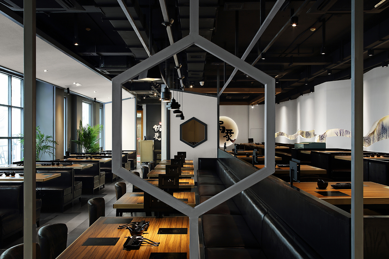 烤肉店空間設(shè)計(jì)圖片,烤肉店裝飾設(shè)計(jì)效果圖