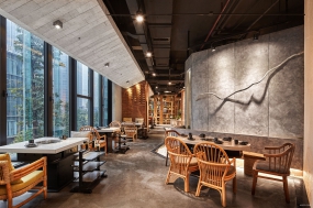 火鍋店空間設(shè)計(jì)圖片,火鍋店裝飾設(shè)計(jì)效果圖
