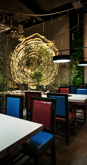 火鍋店空間設計實景圖,火鍋店空間設計圖片