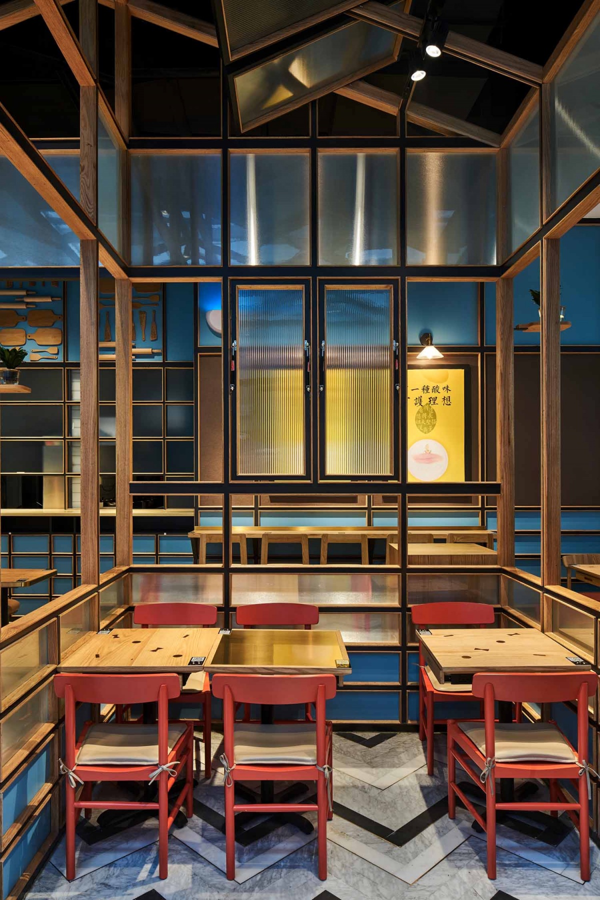 快餐店設計布局圖,快餐店設計實景圖