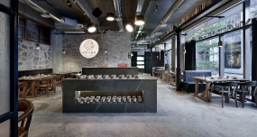 火鍋店店面空間設(shè)計(jì)效果圖,火鍋店店面空間設(shè)計(jì)布局圖