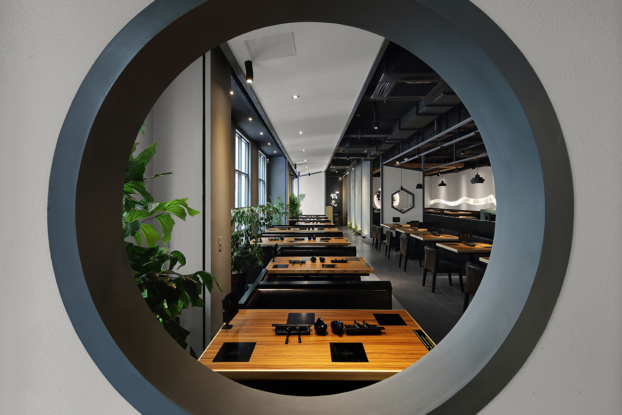 火鍋店店面裝飾設(shè)計(jì)布局圖,火鍋店店面裝飾設(shè)計(jì)實(shí)景圖