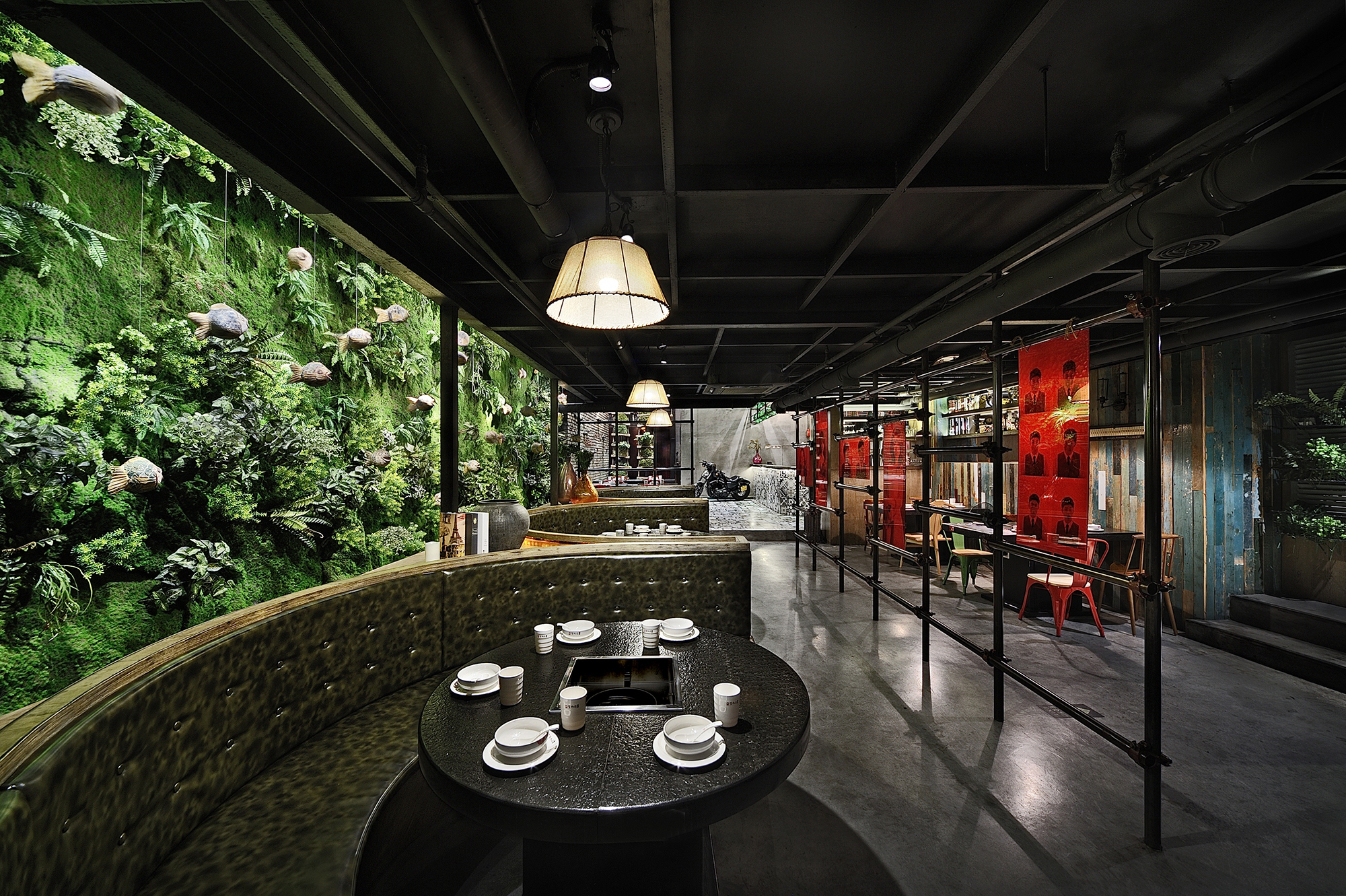 火鍋店店面裝飾布局圖,火鍋店店面裝飾實(shí)景圖