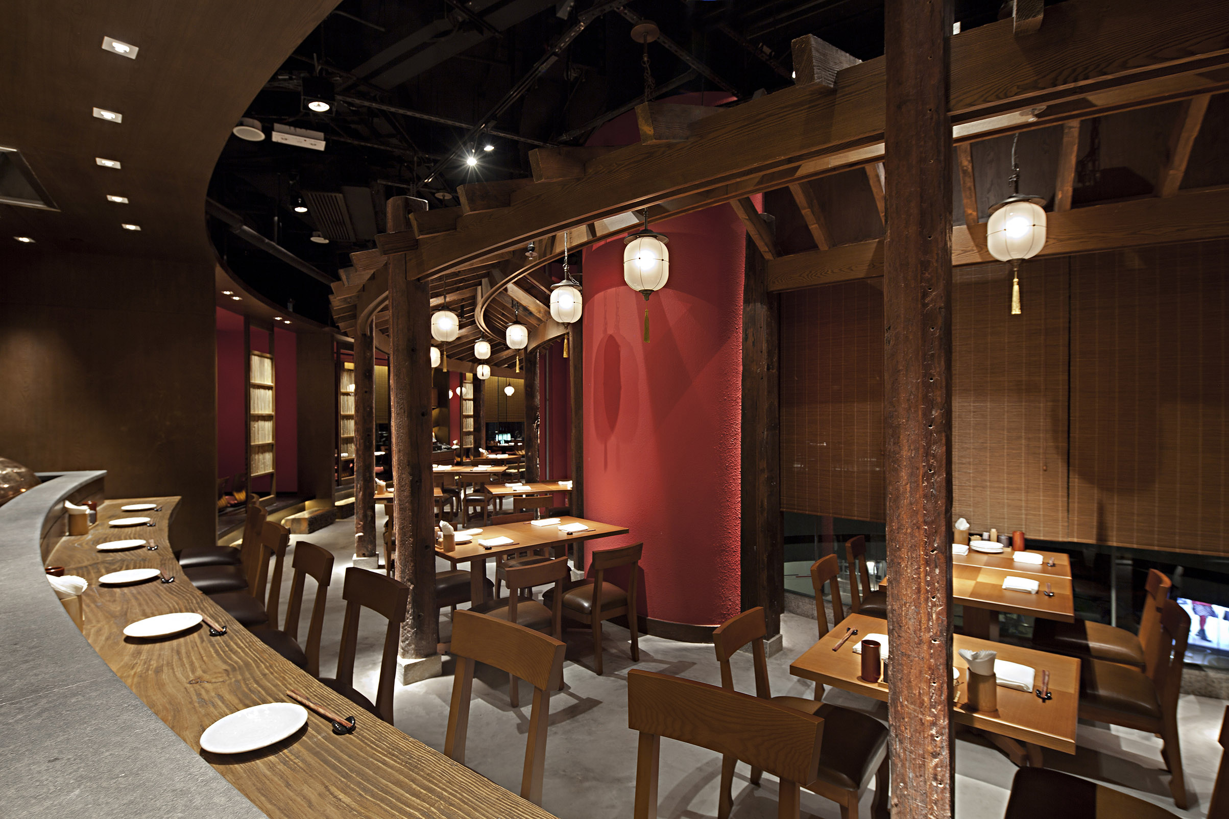 簡約飯店裝修設計效果圖,簡約飯店裝修設計案例