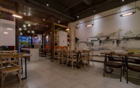 簡約快餐店裝修設計圖片
