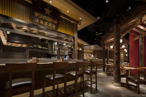 飯店空間設(shè)計案例,飯店空間設(shè)計圖片