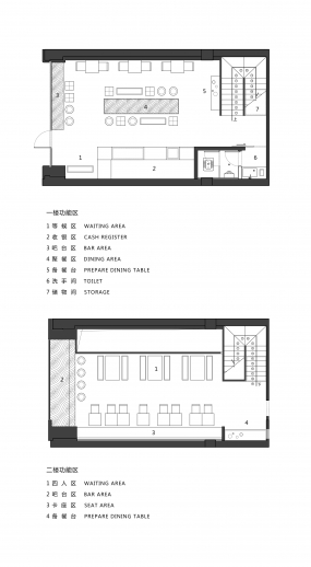 快餐店設(shè)計平面圖