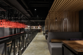 重慶小面面館裝修設(shè)計(jì)布局圖