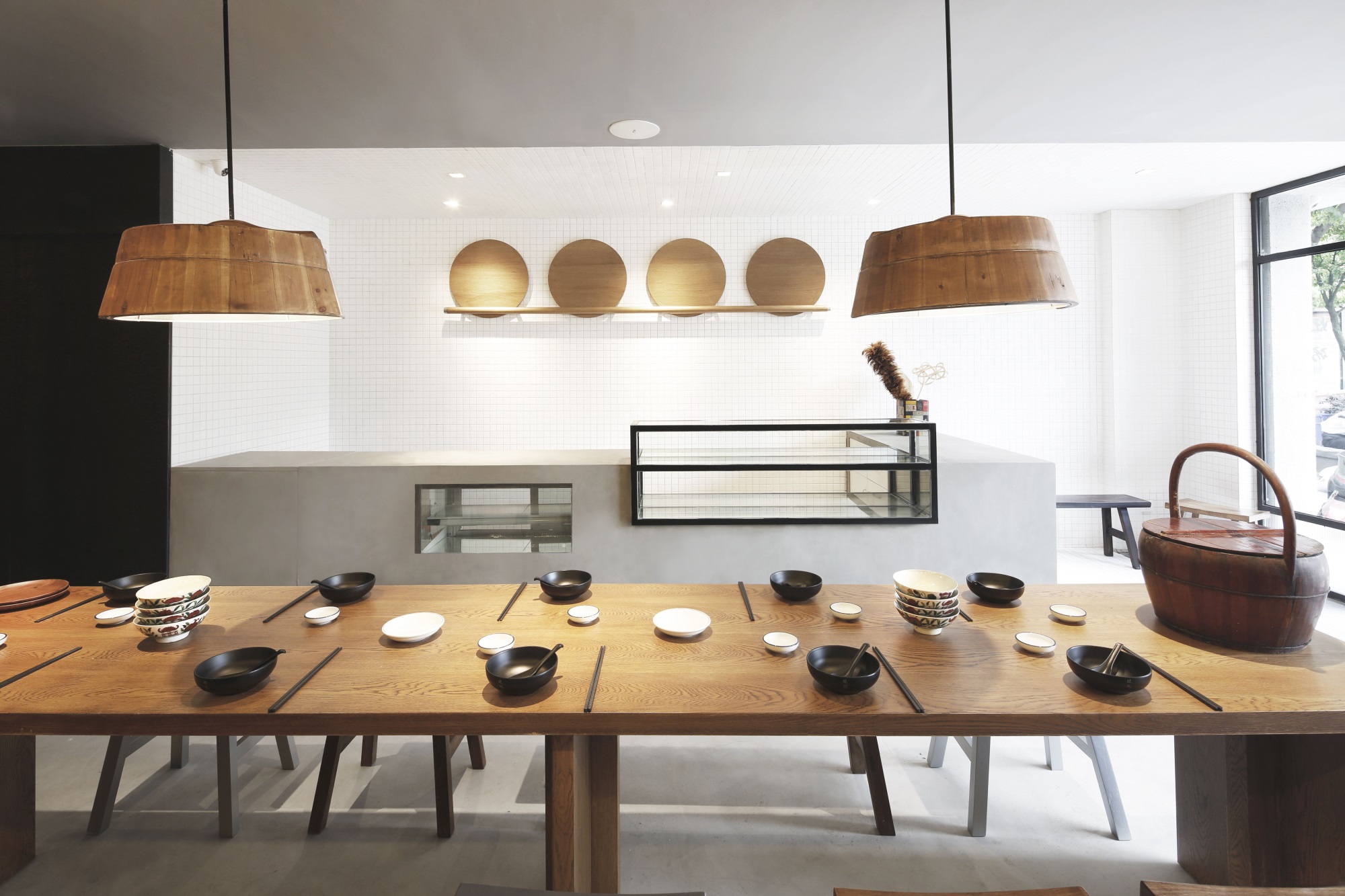 餐館設計實景圖,餐館裝修設計效果圖