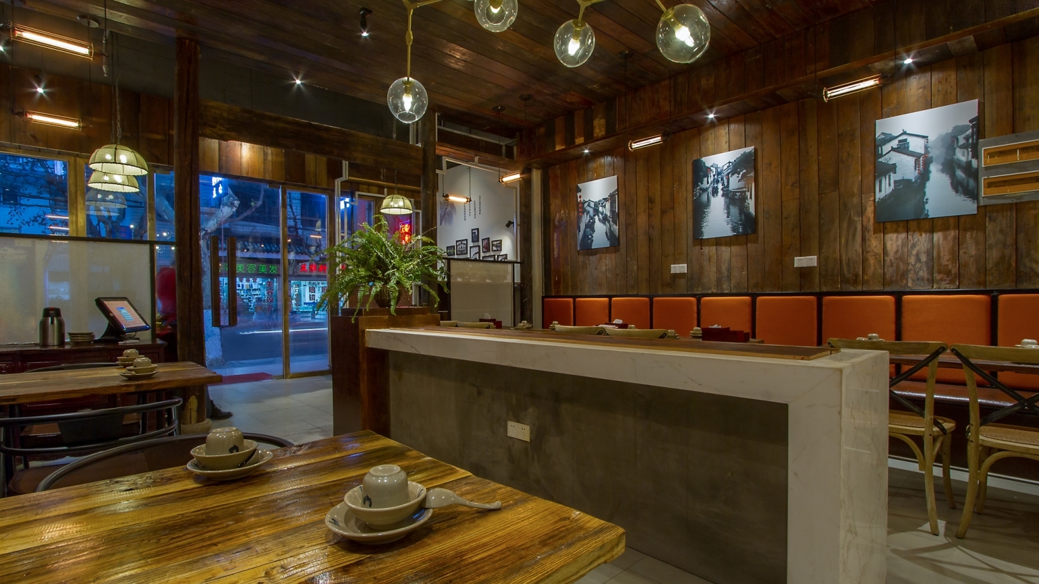 簡約快餐店空間設(shè)計圖片,簡約快餐店空間設(shè)計布局圖