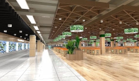 超市裝修設計圖,超市裝修設計圖