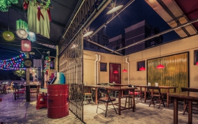  燒烤店裝修設計布局圖, 燒烤店裝修設計布局