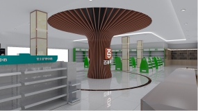 食品超市空間設(shè)計(jì)案例圖,食品超市空間設(shè)計(jì)案例
