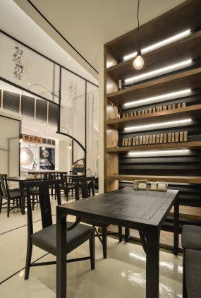 面館空間設(shè)計(jì)圖,面館空間設(shè)計(jì)實(shí)景圖