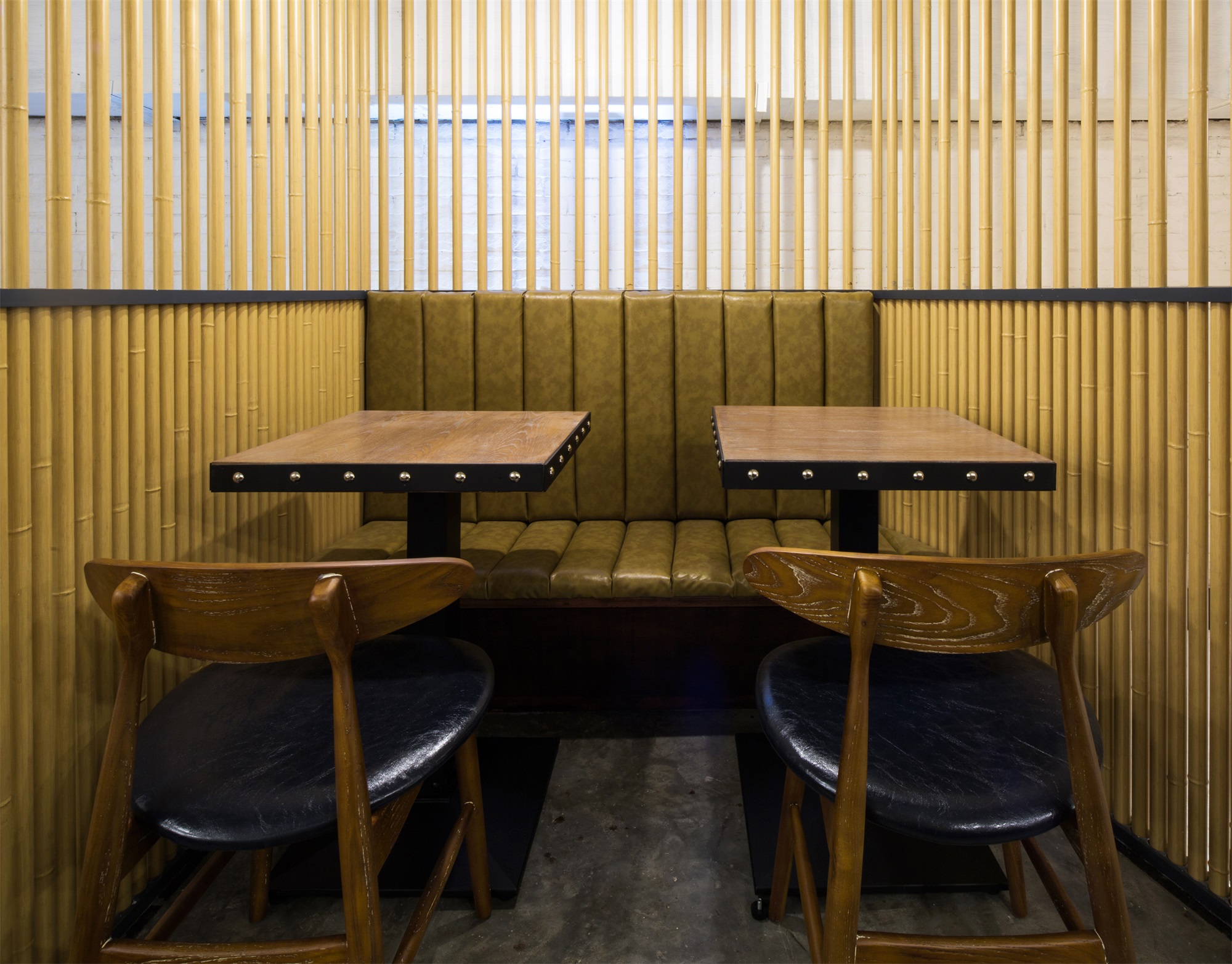 面館空間設計平面圖,餐館裝飾設計效果圖