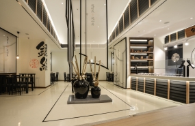 面館裝修設(shè)計圖,面館裝修設(shè)計