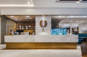 快餐店空間設計布局圖,快餐店空間設計布局