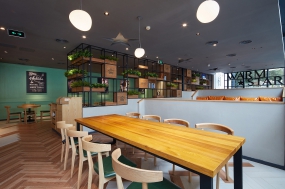 餐廳裝修設計布局圖,餐廳裝修設計布局圖