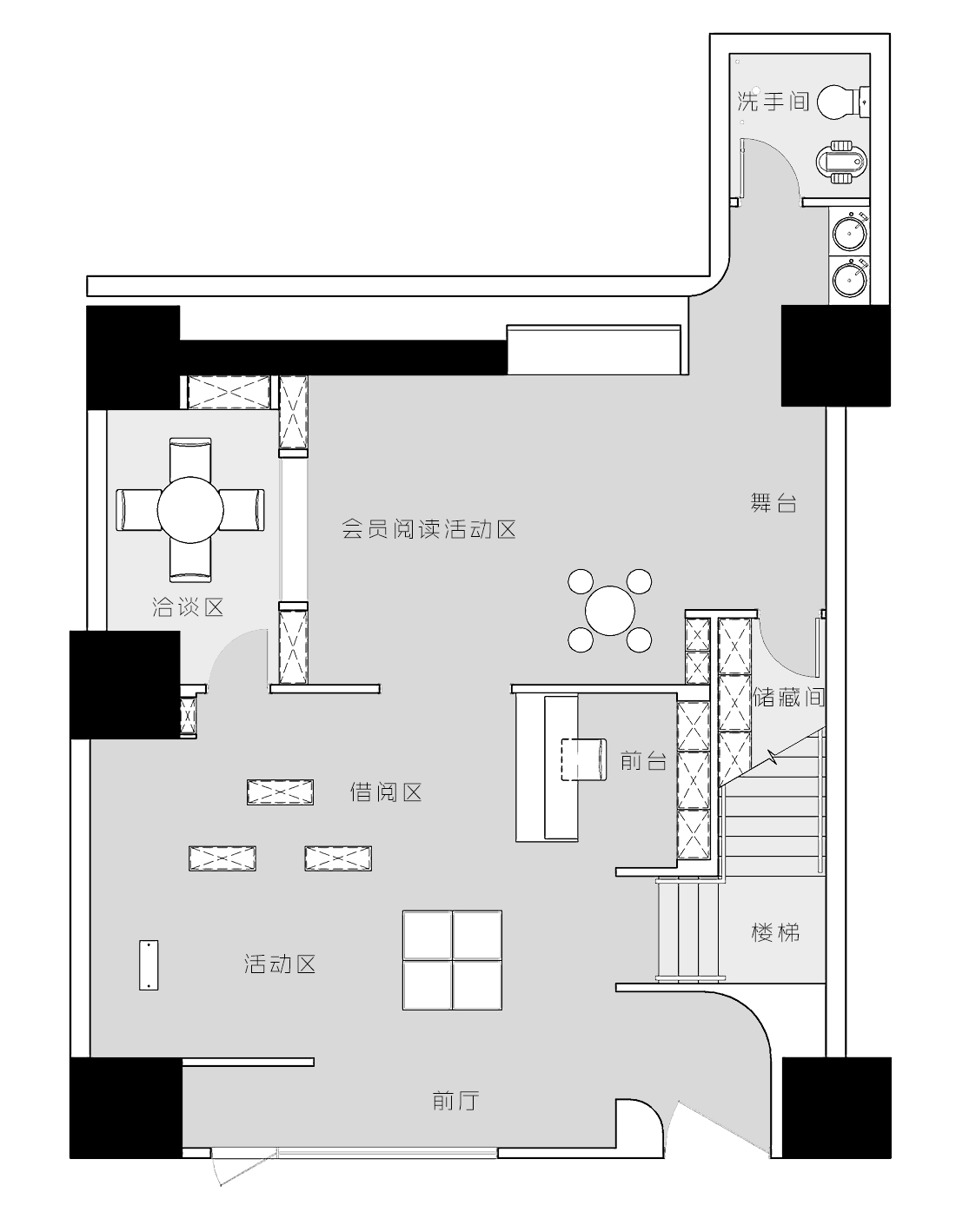 培訓(xùn)機(jī)構(gòu)裝修設(shè)計(jì)布局圖,培訓(xùn)機(jī)構(gòu)裝修設(shè)計(jì)布局