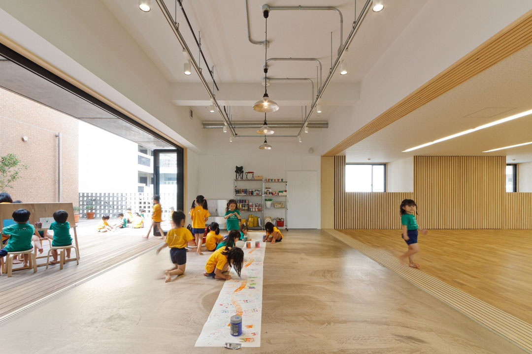 幼兒園設(shè)計效果圖,民辦九州幼兒園