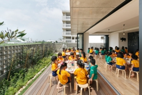 民辦九州幼兒園,早教中心裝飾圖