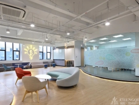 長投學(xué)堂辦公室裝修,理財機構(gòu)辦公室裝修案例