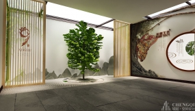 現(xiàn)代簡約風(fēng)展廳裝飾案例圖,簡約風(fēng)展廳裝飾圖