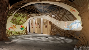 現(xiàn)代簡約風(fēng)展示館裝飾案例圖,簡約風(fēng)展示館案例圖