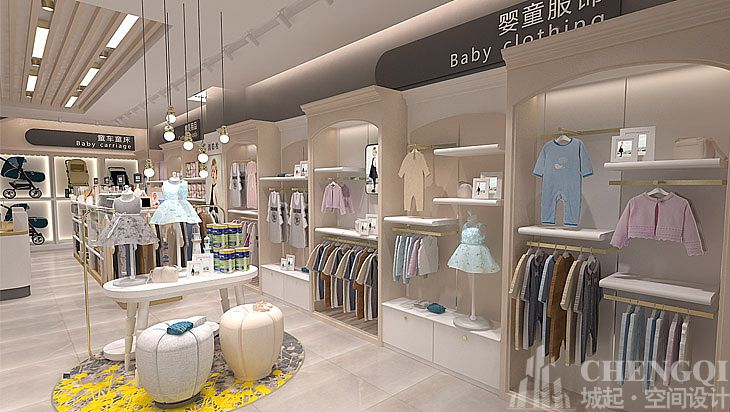 母嬰店設(shè)計圖片,母嬰店設(shè)計實景圖
