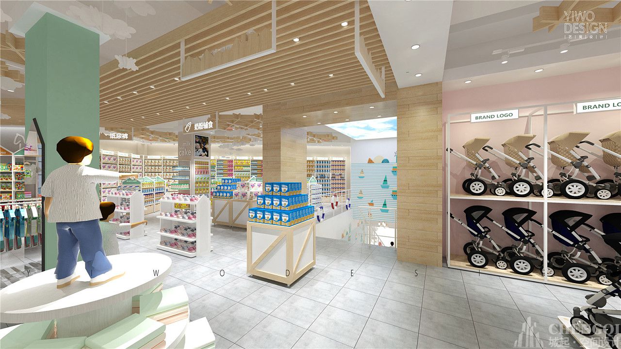 孕嬰店空間設(shè)計(jì)圖片,孕嬰店空間設(shè)計(jì)實(shí)景圖