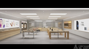 手機體驗店空間設計布局圖,手機體驗店空間設計效果圖