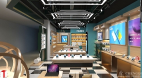 手機體驗店設計圖片,手機體驗店設計實景圖