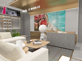 數(shù)碼店設計布局圖,數(shù)碼店設計實景圖
